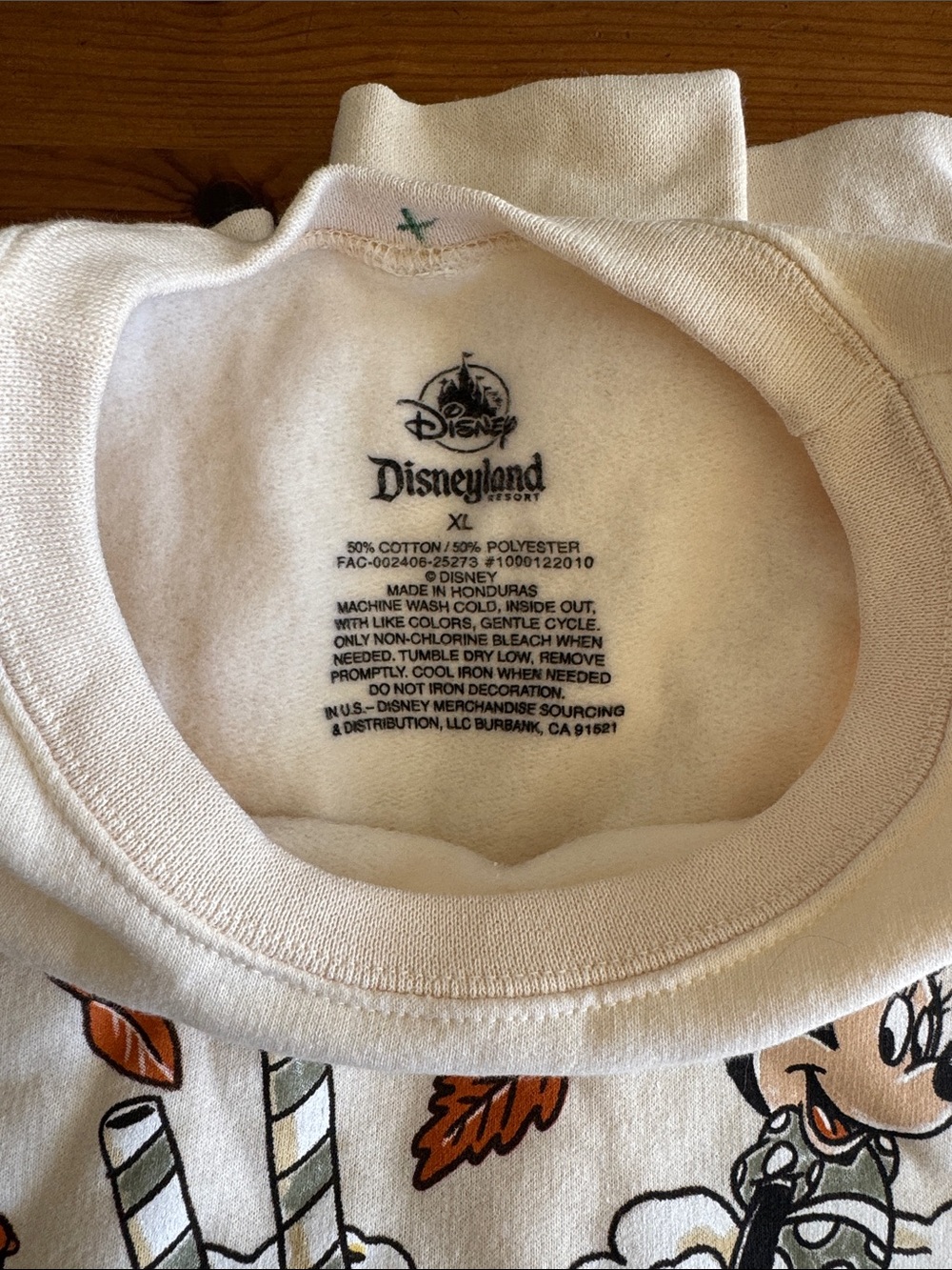 Disney Disneyland Resort Pumpkin Spice & Everything Nice Crewneck Sweatshirt - Picture 15 of 16